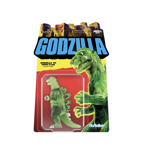 Super7 Godzilla- Godzilla ’54 Green Flare Action Figure